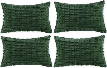 Fancy Homi 4 Packs Decorative Throw Pillow Covers by Fancy+Homi