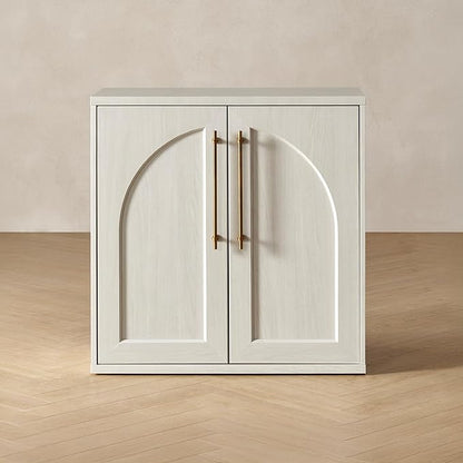 mopio Blake Storage Cabinet, Small Modular Accent Display Sideboard Buffet by MopioInc