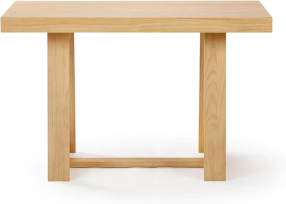 Plank+Beam 48 Inch Farmhouse Dining Table, Rustic Solid Wood Kitchen Table - Image 5