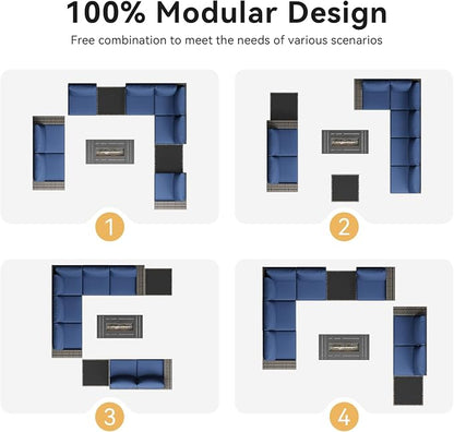 Aoxun Patio Furniture Sets - Image 11