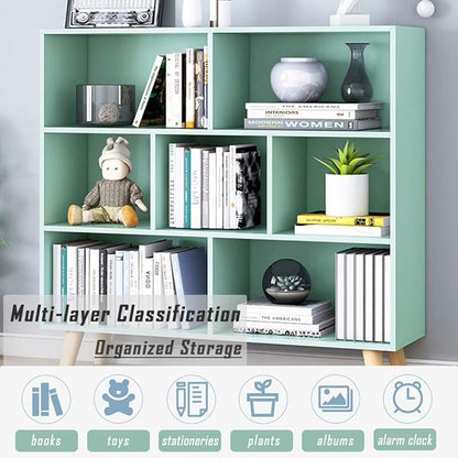 IOTXY Wooden Open Shelf Bookcase - Image 4