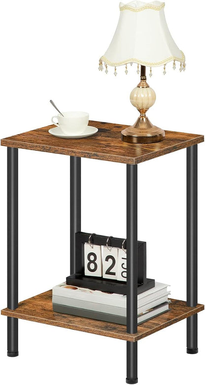 HOOBRO End Table, Small Side Table, Nightstand - Image 9