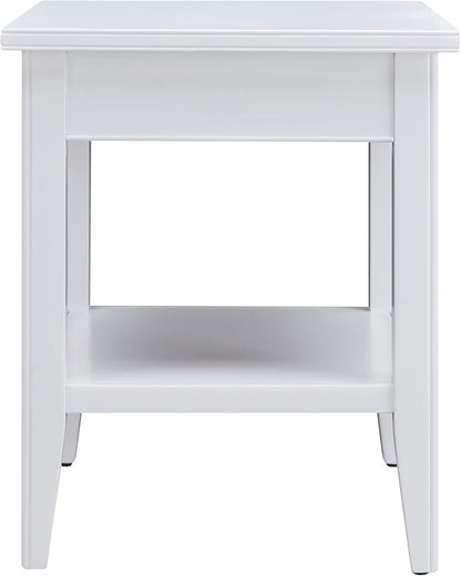 Leick Home Laurent 20 in. Solid Wood End Table - Image 6