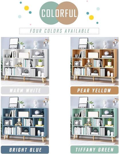 IOTXY Wooden Open Shelf Bookcase - Image 6