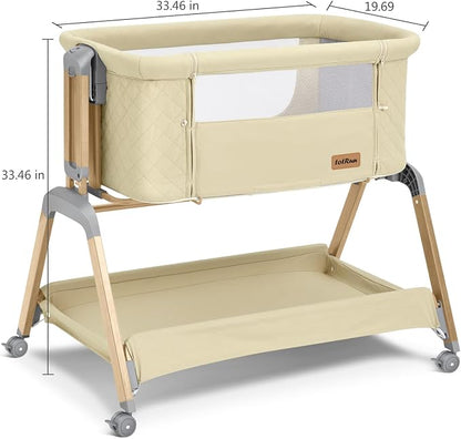 TotRun Bassinet Bedside Sleeper, Rocking Bassinets - Image 8