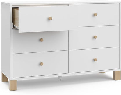 Storkcraft California 6-Drawer Double Dresser - Image 12