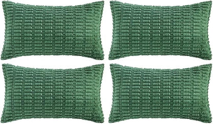Fancy Homi 4 Packs Decorative Throw Pillow Covers by Fancy+Homi