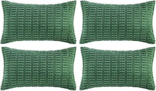 Fancy Homi 4 Packs Decorative Throw Pillow Covers by Fancy+Homi