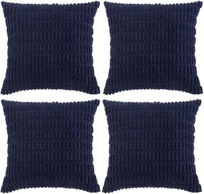 Fancy Homi 4 Packs Decorative Throw Pillow Covers by Fancy+Homi