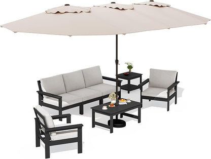 SERWALL HDPE Patio Furniture Set by SERWALL