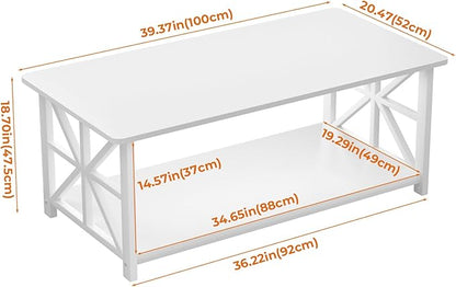 GreenForest Coffee Table for Living Room - Image 3