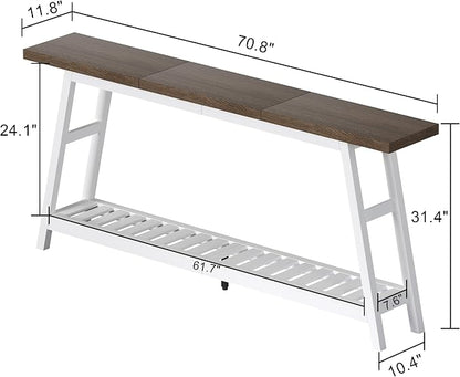 ChooChoo 70.9 Inch Long Console Tables - Image 2