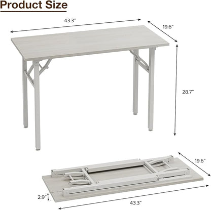TEMI Small Computer Desk Folding Table - Image 3