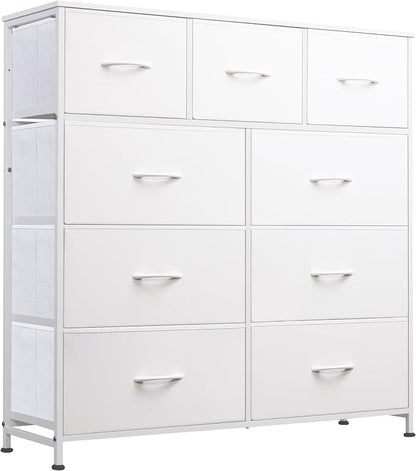 WLIVE 9-Drawer Dresser, Fabric Storage Tower by WLIVE
