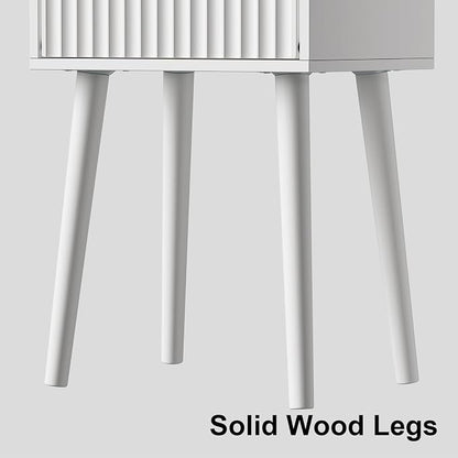 LAATOOREE Nightstand Set of 2, Small Bed Side Table - Image 6