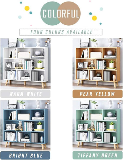 IOTXY Wooden Open Shelf Bookcase - Image 6