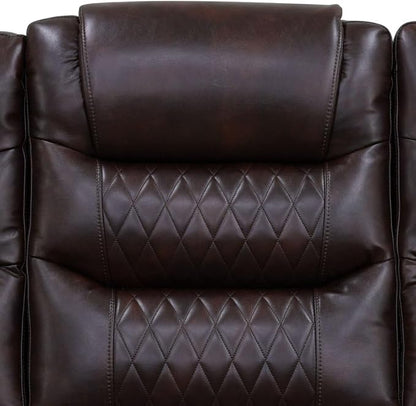 Leather Power Recliner Sofa Set - Image 8