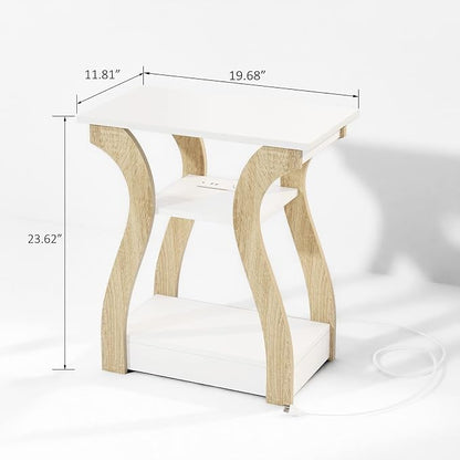 FROMJBEST End Table Set of 2 - Image 3