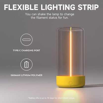 AUGE LIGHT Mini Minimalist Table Lamp Cordless Lamp Rechargeable Table Lamp - Image 8