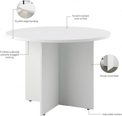 Bush Business Furniture 42-inch Round Conference Table - Image 5