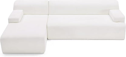 Weture 107" Modular Sectional Cloud Couch, Boneless couches Sponge sectionals - Image 7