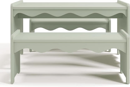 Storkcraft Casablanca Montessori Indoor Kids Table & Bench Set – Premium Kids - Image 10