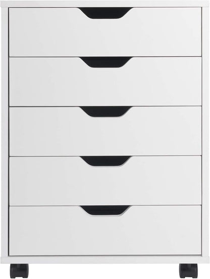 Winsome 10519 Halifax 5-Drawer Composite Wood Cabinet - Image 4