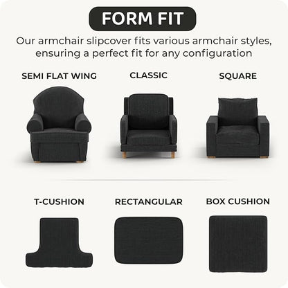PAULATO BY GA.I.CO. Stretch Armchair Cover - Image 6