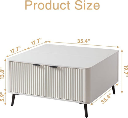 Fatmok Large Lift Top Coffee Table - Image 2
