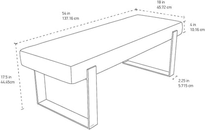 VANT Upholstered Bed Bench - Image 3