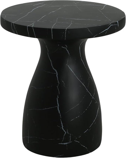 Christopher Knight Home Jayme Outdoor Side Table, Round Top Patio End Table - Image 3