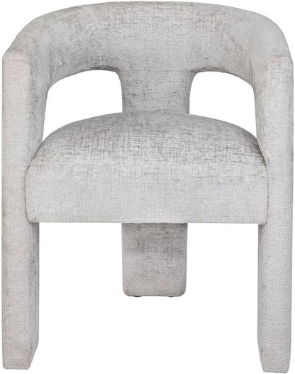 Jofran Gwen Jacquard Upholstered Accent Chair, Modern Luxury Plush Sculptural by Jofran+Inc.