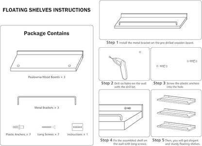 RYOFOBETTO Pink and White Floating Shelves, Kawaii Room Decor Wall Shelves - Image 7