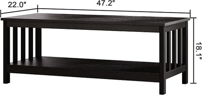 ChooChoo Mission Coffee Table, 47 inch - Image 2