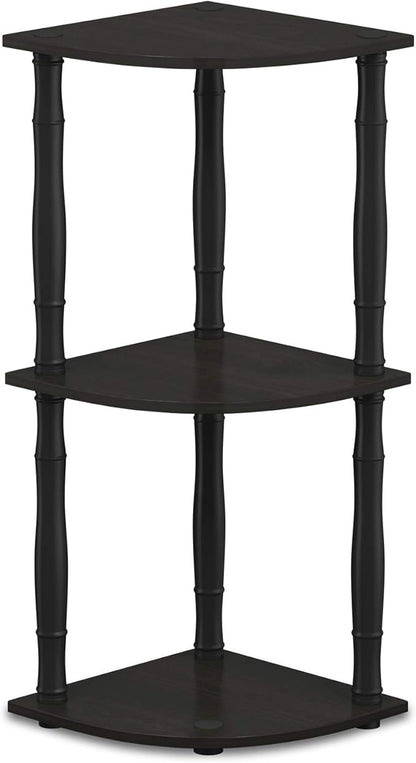 Furinno Turn-N-Tube 3-Tier Corner Display Rack Multipurpose Shelving Unit - Image 4