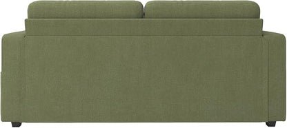 67" Small Loveseat Couch with Storage, USB Charging and Cup Holder, Space - Image 9