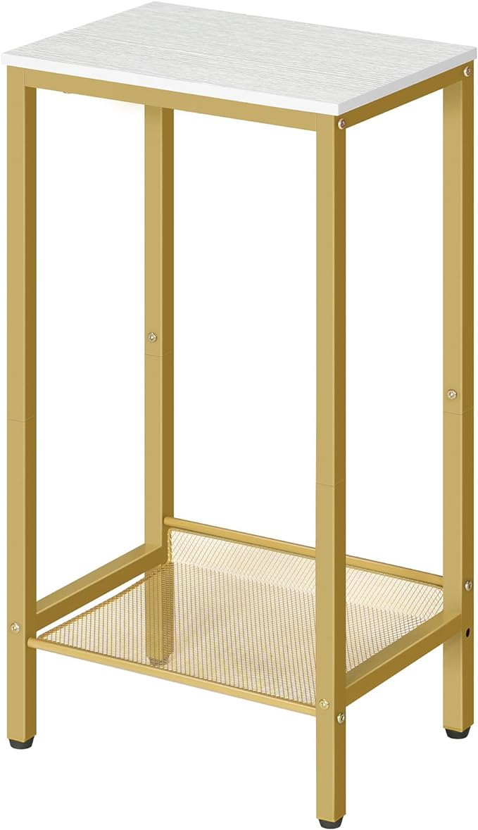 HOOBRO Tall Side Table, Industrial End Telephone Table by HOOBRO