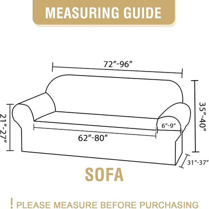 H.VERSAILTEX Floral Pattern Couch Cover Printed Sofa Covers Washable High - Image 4