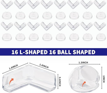 32 Pack Corner Protector Baby, Table Corner Protectors - Image 2