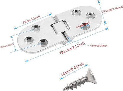 Piutouyar Silver Butler Tray Hinge - Image 2