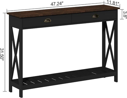 ChooChoo 47" Farmhouse Console Table - Image 2