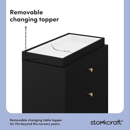 Storkcraft California 3-Drawer Chest - Image 7