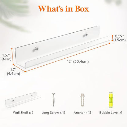 Lifewit Narrow Floating Shelves - Image 3
