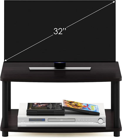 Furinno TURN-N-TUBE TV Riser Stand, 2-Tier Small Elevated No Tools TV Stand - Image 7