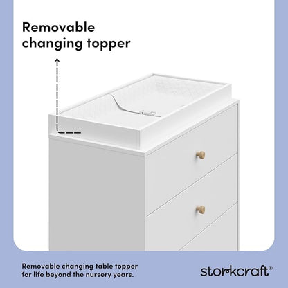 Storkcraft California 3-Drawer Chest - Image 7