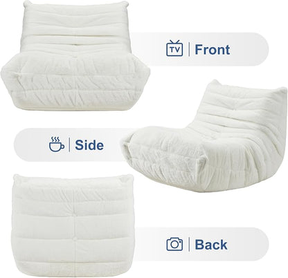 Bean Bag Chairs for Adults Giant Bean Bag Chair Memory Foam BeanBag Chair Bean - Image 8