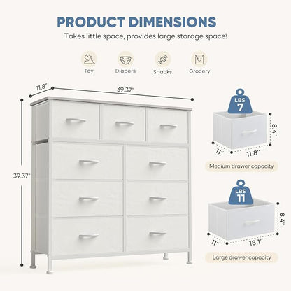 DUMOS Dresser for Bedroom, Storage Organizer - Image 3