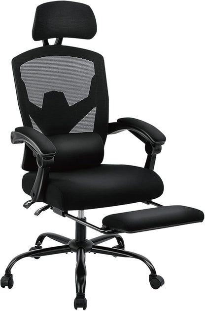 Sweetcrispy Office Computer Desk Chair, Ergonomic High-Back Mesh Rolling Work by Sweetcrispy