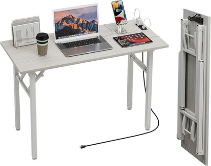 TEMI Small Computer Desk Folding Table by TEMI