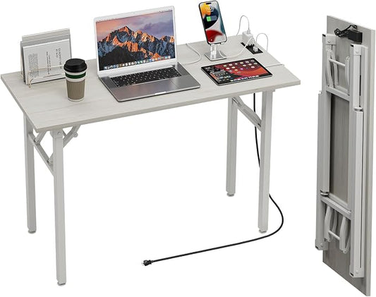 TEMI Small Computer Desk Folding Table by TEMI